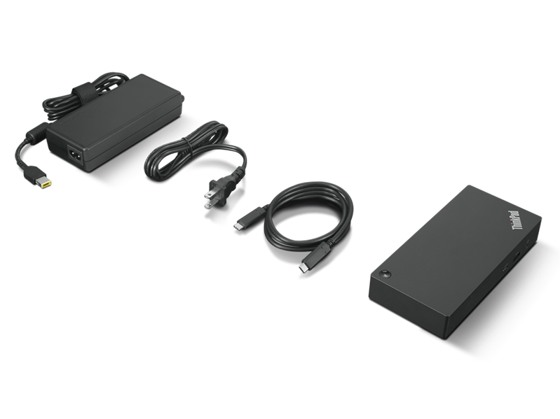 ThinkPad Universal USB-C Dock (2x DP 1.4, 1x HDMI 2.0, 3x USB 3.1, 2x USB 2.0, 1x USB-C, 1x RJ-45, 1x Combo Audio Jack 3.5mm) Lenovo арт. 40AY0090EU