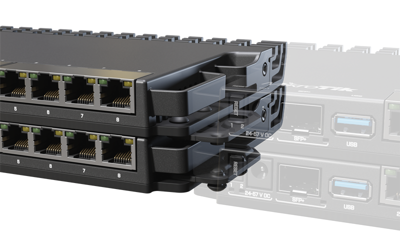 MikroTik Rackmount ears set for RB5009 series (for mounting up to four RB5009 in rack) арт. K-79