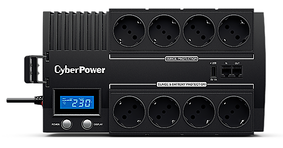 Cyberpower BR1200ELCD Line-Interactive 1200VA/720W USB/RJ11/45 (4+4 EURO)