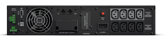 Источник бесперебойного питания CyberPower OL1000ERTXL2U Online 1000VA/900W USB/RS-232/Dry/EPO/SNMPslot/RJ11/45/ВБМ (8 IEC С13)
