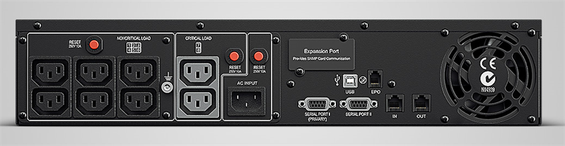 CyberPower PR1000ELCDRT2UA Line-Interactive 1000VA/900W USB/RS-232/Dry/EPO/SNMPslot/RJ11/45 (8 IEC С13)