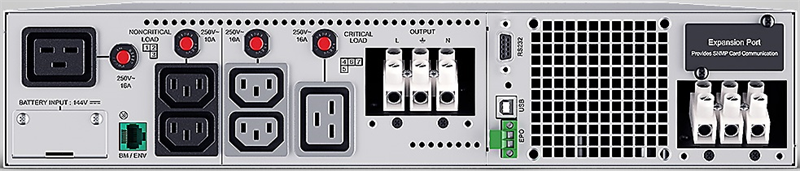 CyberPower OL6KERTHD NEW Online 6000VA/6000W USB/RS-232+ Dry contact/EPO/SNMPslot (IEC C19 x 2, IEC C13 x 4, terminal block)