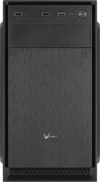 корпус Formula V Line CS-104 mATX USB3.0x1/USB2.0x2/audio (ex Aerocool) (существенное повреждение коробки)