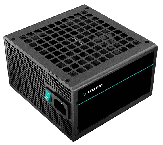 Deepcool PF600 80+ (ATX 2.4 600W, PWM 120mm fan, 80 PLUS, Active PFC) RET (R-PF600D-HA0B-WDEU)