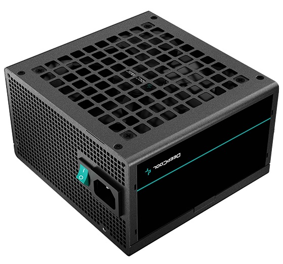 Deepcool PF650 80+ (ATX 2.4 650W, PWM 120mm fan, 80 PLUS, Active PFC) RET (R-PF650D-HA0B-WDEU)