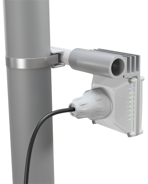 Точка доступа MikroTik CubeSA 60Pro ac (60Ghz antenna, 802.11ay wireless and 5GHz 802.11ac backup, 4 core x 716MHz CPU, 256MB RAM, 1 x Gigabit LAN port, RouterOS L4, POE, PSU) for use as an AP in Point-to-Multipoin