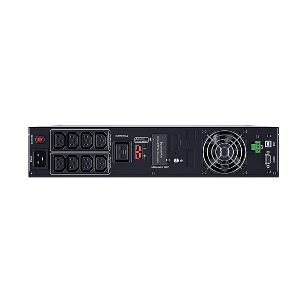 Сайбер Электро ПИЛОТ-3000Р Линейно-интерактивный 3000ВА/2700Вт. USB/RS-232/EPO/SNMP slot (8 IEC С13, IEC C19 x 1) (12В /7.5Ач. х 6) 2U