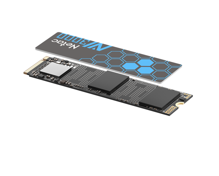 Netac SSD NV3000 2TB PCIe 3 x4 M.2 2280 NVMe 3D NAND, R/W up to 3300/2900MB/s, IOPS(R4K) 320K/280K, TBW 1200TB, with heat sink, 5y wty арт. NT01NV3000-2T0-E4X