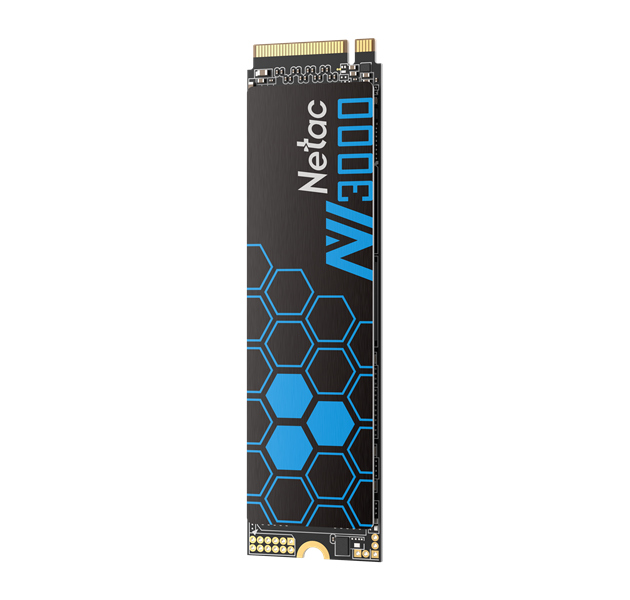 SSD накопитель Netac SSD NV3000 2TB PCIe 3 x4 M.2 2280 NVMe 3D NAND, R/W up to 3300/2900MB/s, IOPS(R4K) 320K/280K, TBW 1200TB, with heat sink, 5y wty