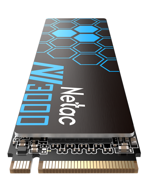 Netac SSD NV3000 250GB PCIe 3 x4 M.2 2280 NVMe 3D NAND, R/W up to 3000/1400MB/s, IOPS(R4K) 160K/120K, TBW 150TB, with heat sink, 5y wty арт. NT01NV3000-250-E4X
