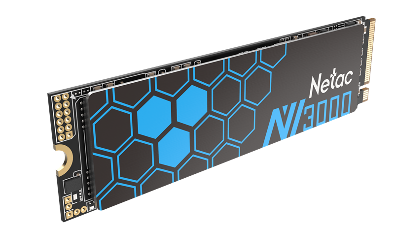 Netac SSD NV3000 250GB PCIe 3 x4 M.2 2280 NVMe 3D NAND, R/W up to 3000/1400MB/s, IOPS(R4K) 160K/120K, TBW 150TB, with heat sink, 5y wty арт. NT01NV3000-250-E4X