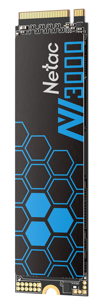 Netac SSD NV3000 250GB PCIe 3 x4 M.2 2280 NVMe 3D NAND, R/W up to 3000/1400MB/s, IOPS(R4K) 160K/120K, TBW 150TB, with heat sink, 5y wty арт. NT01NV3000-250-E4X