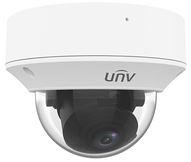 Uniview Видеокамера IP купольная антивандальная, 1/2.8" 2 Мп КМОП @ 30 к/с, ИК-подсветка до 40м., LightHunter 0.0005 Лк @F1.2, объектив 2.7-13.5 мм моторизованный с автофокусировкой, WDR, 2D/3D DNR, U арт. IPC3232SB-ADZK-I0-RU