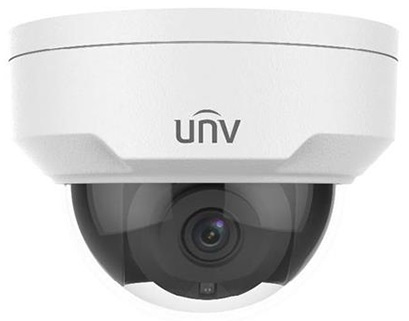 Uniview Видеокамера IP купольная антивандальная, 1/2.7" 4 Мп КМОП @ 30 к/с, ИК-подсветка до 50м., LightHunter 0.003 Лк @F1.6, объектив 4.0 мм, WDR, 2D/3D DNR, Ultra 265, H.265, H.264, MJPEG, 3 потока, арт. IPC324SS-DF40K-I0