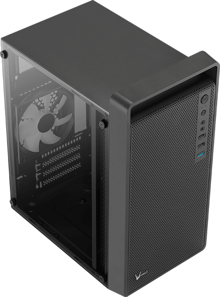 корпус Formula V Line CS-109-G mATX USB3.0x1/USB2.0x2/audio (ex Aerocool)