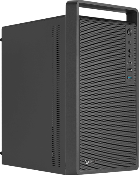 корпус Formula V Line CS-109-S mATX USB3.0x1/USB2.0x2/audio (ex Aerocool)