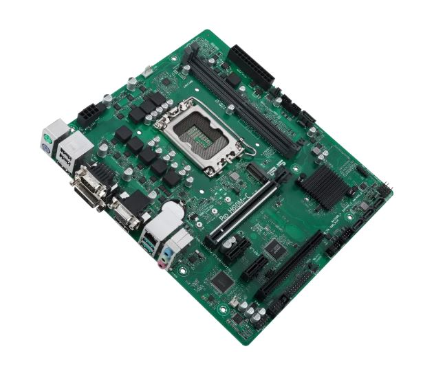 Материнская плата ASUS PRO H610M-C-CSM, LGA1700, H610, 2*DDR5, 4*SATA, 1*M.2, 2*USB 3.2, 2*USB 2.0, 1*COM port, 1*PCIx16, 2*PCIx1, DP+HDMI+VGA, mATX; 90MB1AT0-M0EAYC