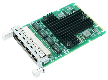 Lr-Link LRES3023PT-OCP Сетевой адаптер OCP 3.0 4 порта 1G Base-T на чипе Intel I350AM4