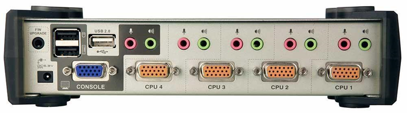 ATEN 4-Port PS/2-USB VGA/Audio KVMP™ Switch with OSD