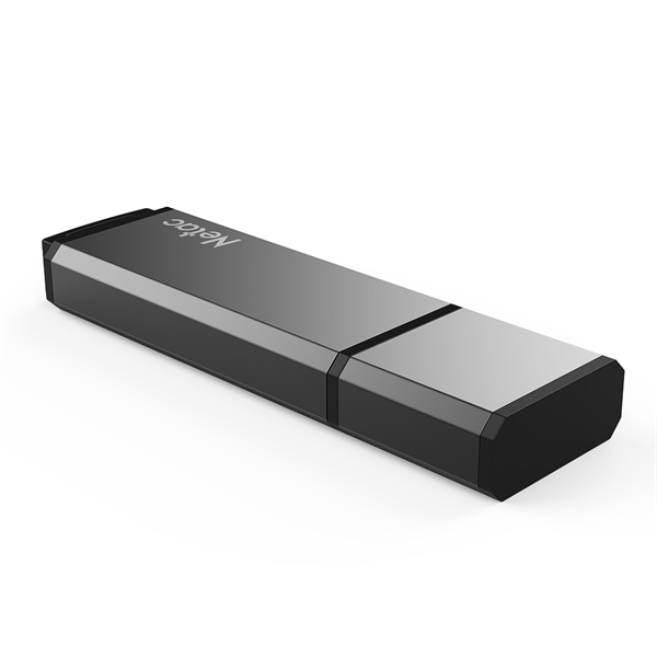 Netac U351 64GB USB2.0 Flash Drive, aluminum alloy housing арт. NT03U351N-064G-20BK