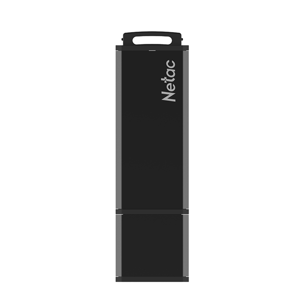 Netac U351 64GB USB2.0 Flash Drive, aluminum alloy housing арт. NT03U351N-064G-20BK