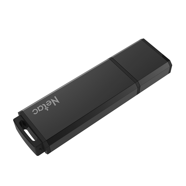 Netac U351 64GB USB2.0 Flash Drive, aluminum alloy housing арт. NT03U351N-064G-20BK