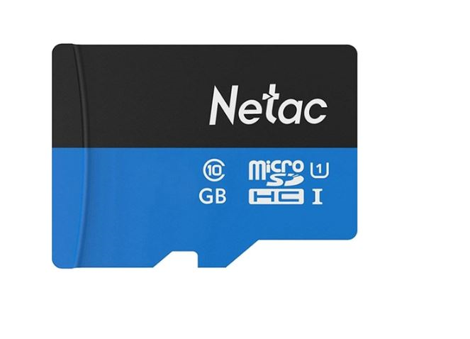 Netac P500 Standard 8GB MicroSDHC C10 up to 20MB/s, retail pack card only арт. NT02P500STN-008G-S