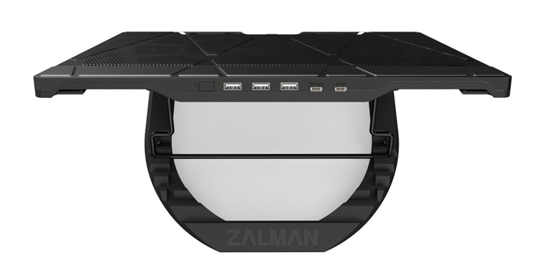 Охлаждающая подставка Zalman ZM-NS3000 Notebook Cooling Stand, Up to 17” Laptop, 200mm fan, 6 level angle adjustment