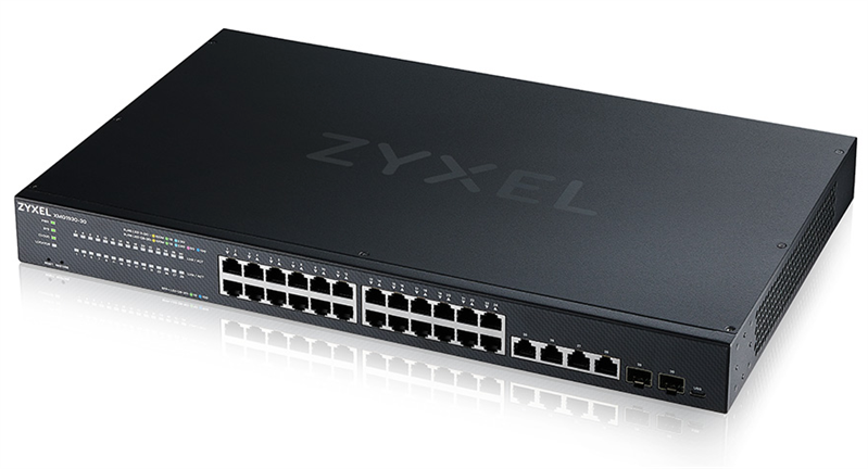 Smart L3 Lite Zyxel NebulaFlex XMG1930-30, rack 19", 24xRJ-45: 1/2.5G, 4xRJ-45: 1/2.5/5/10G, 2xSFP+