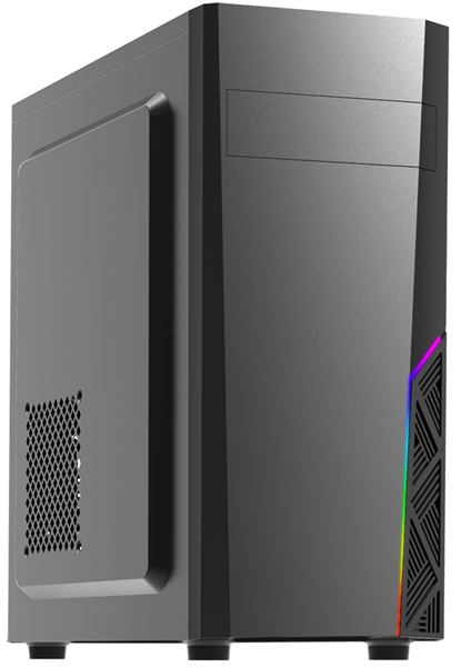 ZALMAN T8, ATX, BLACK, 1x5.25", 2x3.5", 2x2.5", 2xUSB2.0, 1xUSB3.0, REAR 1x120mm (незначительное повреждение коробки)