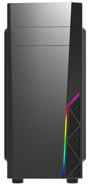 ZALMAN T8, ATX, BLACK, 1x5.25", 2x3.5", 2x2.5", 2xUSB2.0, 1xUSB3.0, REAR 1x120mm (незначительное повреждение коробки)