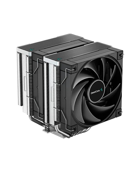 Кулер для процессора DEEPCOOL AK620 LGA20XX/1700/1200/115X/AM5/AM4 (8шт/кор, TDP 260W, PWM, DUAL Fan 120mm, 6 тепл. трубок, черный) RET (R-AK620-BKNNMT-G)