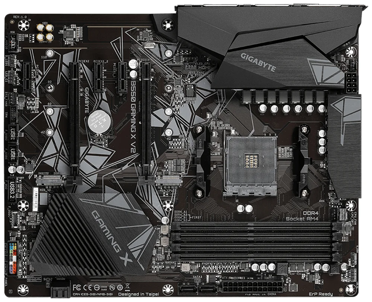Материнская плата GIGABYTE B550 GAMING X V2