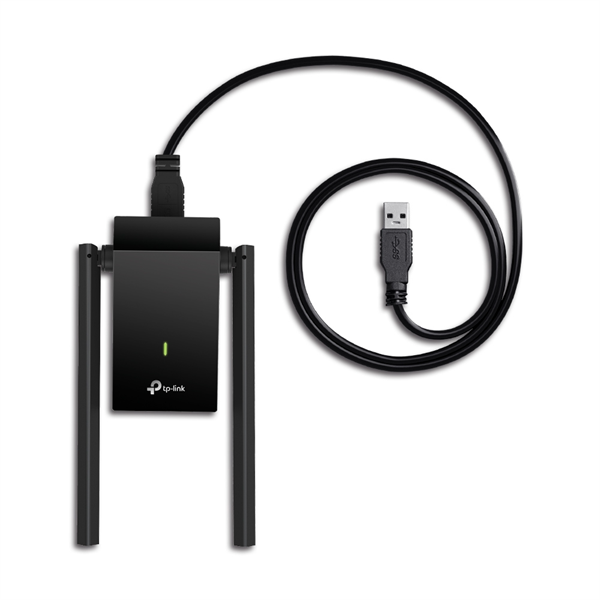 сетевой адаптер TP-Link Archer T4U Plus, AC1300 High Gain Dual Band Wi-Fi USB Adapter