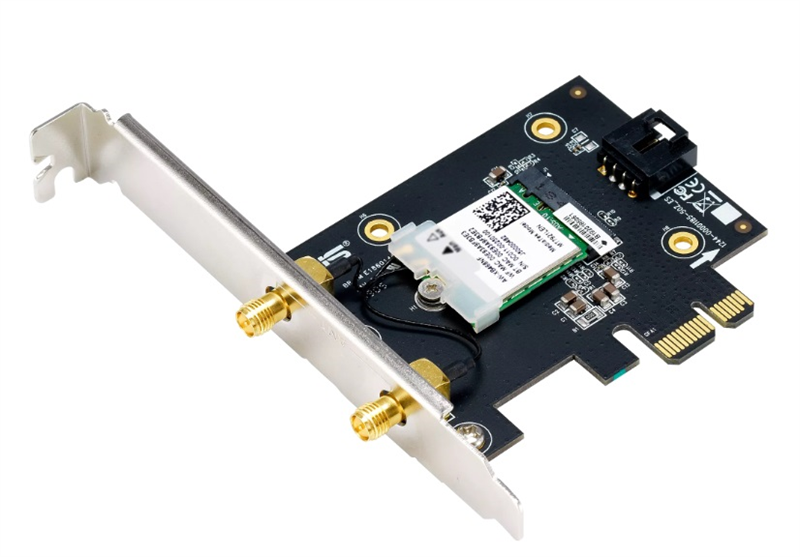 ASUS PCE-AXE5400 // AXE5400 // 2402 + 574Mbps, PCI-E Adapter, 2 antenna