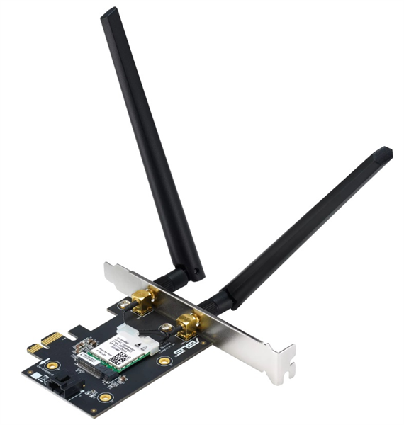 ASUS PCE-AXE5400 // AXE5400 // 2402 + 574Mbps, PCI-E Adapter, 2 antenna