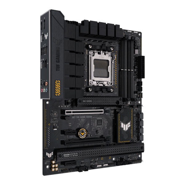 Материнская плата ASUS TUF GAMING B650-PLUS, AM5, B650, 4*DDR5, 4*SATA, 3*M.2, 2*USB 3.2, 4*USB 2.0, Type-C, 3*PCIx16, 2*PCIx1, DP+HDMI, ATX; 90MB1BY0-M0EAY0