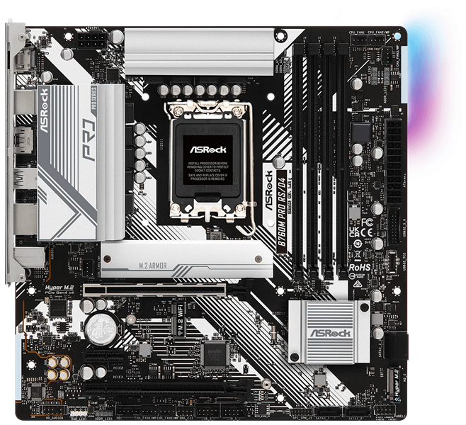 Материнская плата ASRock B760M Pro RS/D4