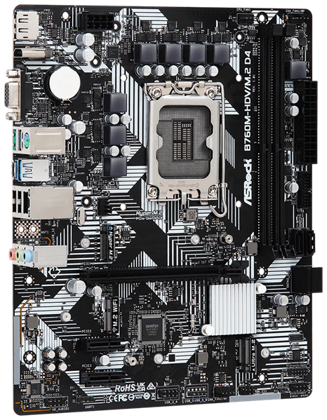 Материнская плата ASRock B760M-HDV/M.2 D4