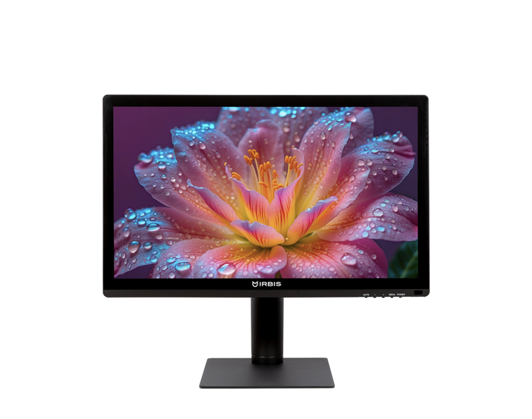 Монитор 23.8'' IRBIS SMARTVIEW 24 LED Monitor Touch 1920x1080 16:9 IPS 250 cd/m2 1000:1 3ms 178°/178° VGA HDMI DP USB Audio output 100Hz Tilt Height Swivel Pivot Speakers, внутр. Бп, Black 3y (China)