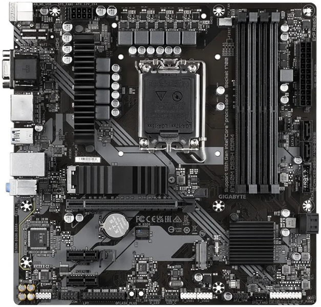 Материнская плата GIGABYTE B760M DS3H DDR4