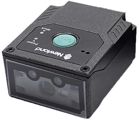 Newland FM430 Barracuda 2D CMOS Mega Pixel Fixed Mounted Reader with 2 mtr. USB extension cable. Laser Aimer, white light & IR sensor.