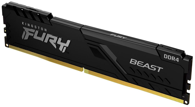 Kingston 32GB 5200MT/s DDR5 CL40 DIMM FURY Beast Black XMP арт. KF552C40BB-32