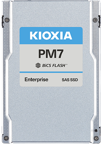SSD накопитель KIOXIA Enterprise SSD 2,5"(SFF), PM7-V, 1600GB (1.6TB), SAS 24G (SAS-4, 22,5Gbit/s), R4200/W3400MB/s, IOPS(R4K) 720K/320K, MTTF 2,5M, 3DWPD/5Y (Mixed Use), TLC, 15mm (replace KPM61VUG1T60) арт. KPM71VUG1T60