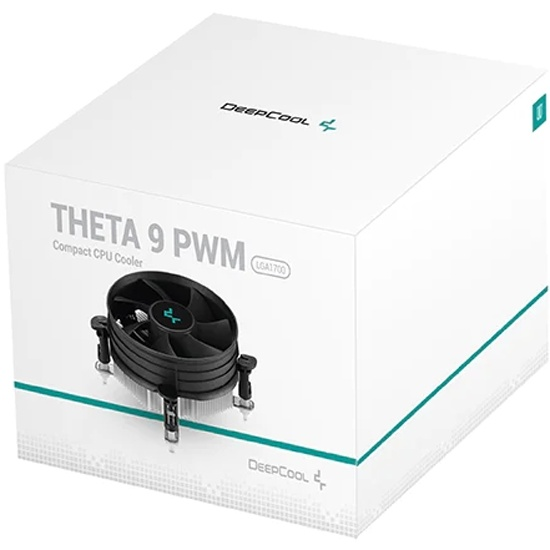 DEEPCOOL THETA 9 PWM 1700 LGA1700 низкопрофильный 58mm (45шт/кор, TDP 65W, PWM, Fan 92mm) Color BOX (DP-ICAP-T9P-17)