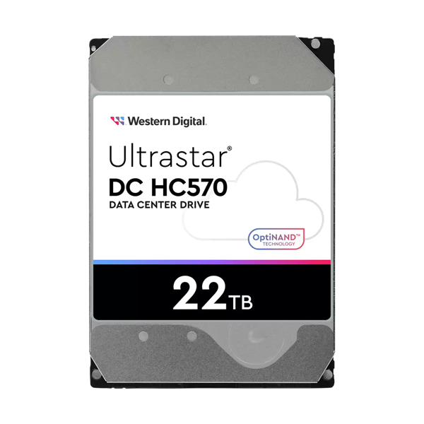 22Tb WD Ultrastar DC HC570 0F48155 7200 6Gb/s 512Mb WUH722222ALE6L4 SATA3 (48291) Western Digital