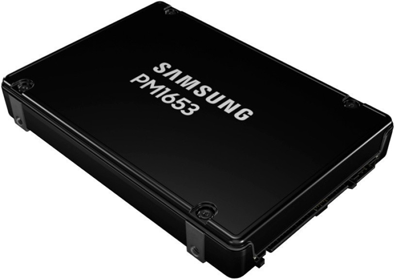 Твердотельный накопитель Samsung Enterprise SSD, 2.5(SFF) 15mm, PM1653, 15360GB (15.36TB), SAS 24Gb/s, R4200/W3700Mb/s, IOPS(R4K) 800K/140K, MTBF 2M, 1DWPD/5Y, TBW 28032TB, OEM (repl. MZILT15THALA-00007)
