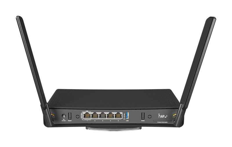 MikroTik C53UiG+5HPaxD2HPaxD Беспроводной маршрутизатор, Hap ax3, 4*1Gbit, 1*2.5Gbit, 2.4/5Ghz, AX1800,