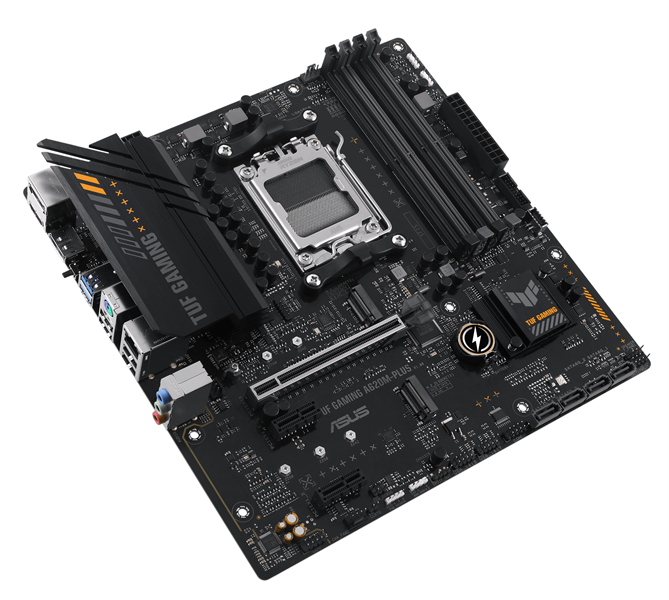 ASUS TUF GAMING A620M-PLUS, AM5, A620, 4*DDR5, 4*SATA, 2*M.2, 2*USB 3.2, 4*USB 2.0, 2*PCIx16, 2*PCIx1, 2*DP+HDMI, mATX; 90MB1EZ0-M0EAY0