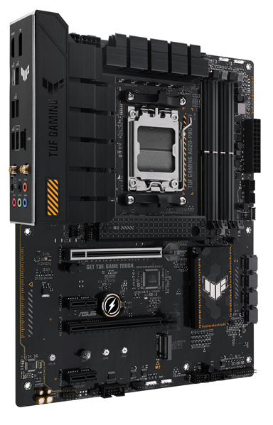 ASUS TUF GAMING A620-PRO WIFI, AM5, A620, 4*DDR5, 4*SATA, 2*M.2, 2*USB 3.2, 3*USB 2.0, Type-C, 2*PCIx16, 2*PCIx1, DP+HDMI, ATX; 90MB1FR0-M0EAY0